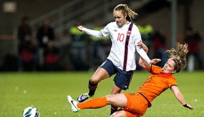 Norwegen sicherte sich durch einen Kantersieg gegen Albanien das Ticket für die WM