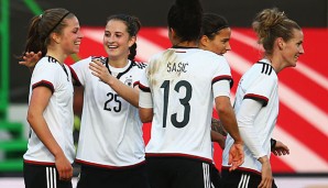 Die DFB-Frauen hatten trotz großer Verletzungssorgen leichtes Spiel mit Marta & Co