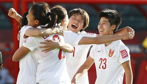 China konnte sich bereits zum sechsten MAl für ein WM-Viertelfinale qualifizieren