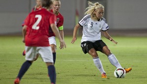 Nina Ehegötz und die U19 zogen gegen Norwegen den Kürzeren