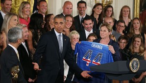 Obama ehrte heute amerikanische Sportler