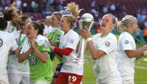 Die Wolfsburgerinnen holen das Double