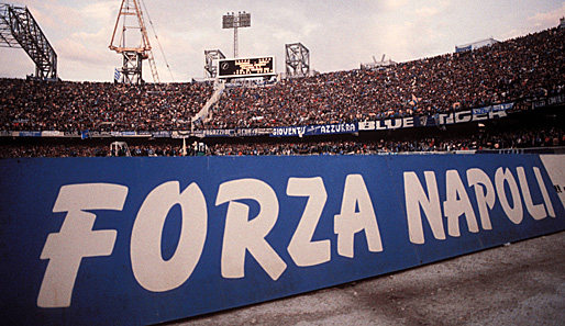 Napoli, Stadion, San Paolo, Kurve, Fans, Neapel