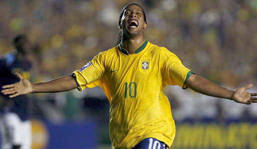 Ronaldinho, Selecao, Länderspiel