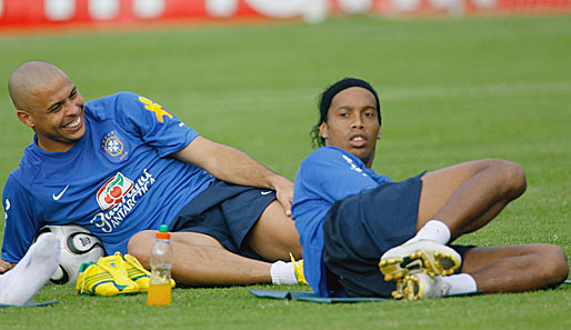 Fussball, International, Ronaldinho, Olympia
