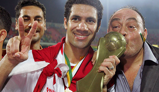Abd Rabou gewann 2008 die Afrikameisterschaft und wurde zum besten Spieler gewählt