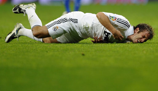 Rafael van der Vaart machte in der Primera Division für Real Madrid erst ein Spiel über 90 Minuten
