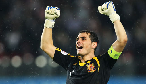 Iker Casillas wurde zum Welt-Torhüter 2008 gewählt