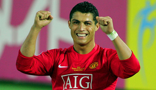 Cristiano Ronaldo spielt seit Sommer 2003 in Manchester