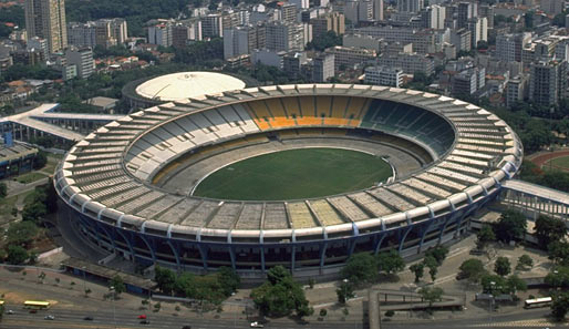 Das legendäre Maracana-Stadion in Rio de Janeiro