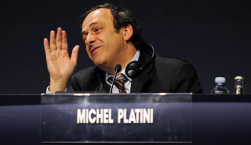 Michel Platini wurde 2007 in einer Abstimmung gegen Lennart Johansson zum UEFA Präsidenten gewählt