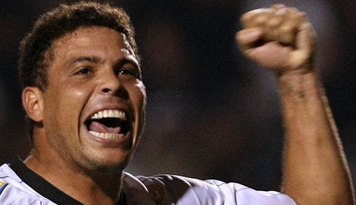 Ronaldo spielt seit Januar 2009 bei Corinthians Sao Paulo.