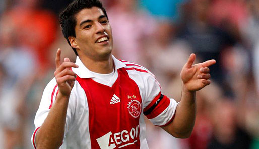 Luis Suarez hat in dieser Saison schon zwölf Liga-Treffer für Ajax Amsterdam erzielt
