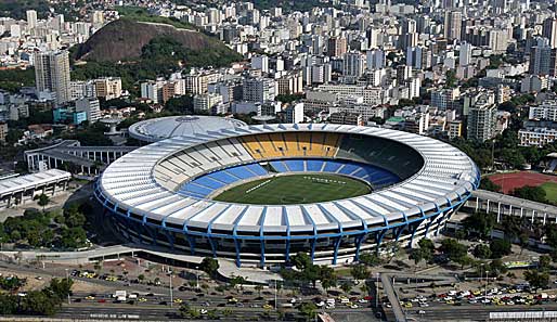 Maracana-Stadion ist das sechstgrößte Fußball-Stadion der Welt