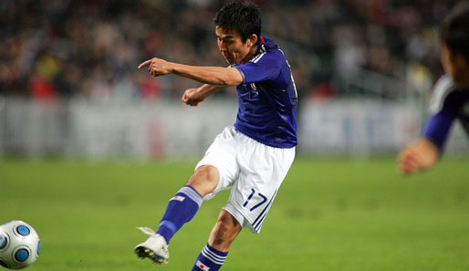 Makoto Hasebe wurde mit dem japanischen Nationalteam Gruppenzweiter bei der WM-Qualifikation