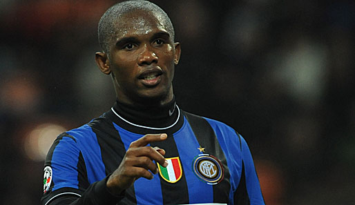 Inter Mailand ist besorgt um seinen Star Samuel Eto'o, der mit Kamerun in Angola weilt