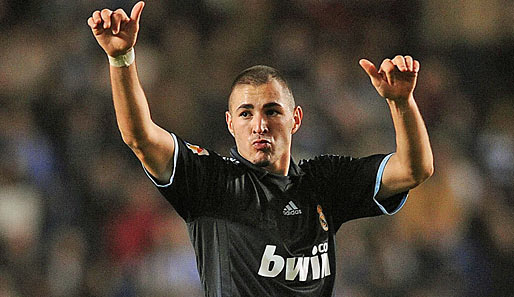 Karim Benzema spielt seit 2009 für Real Madrid