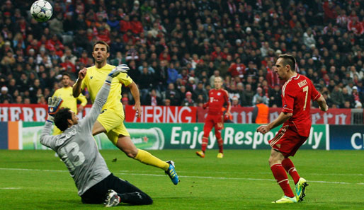 Frank Ribery hat Deutschland in der Fünfjahreswertung Punkte beschert