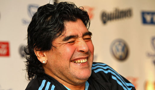 Der argentinische Nationaltrainer Diego Maradona wurde aus dem Krankenhaus entlassen