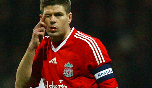 Steven Gerrard ist seit 1999 Profi beim FC Liverpool