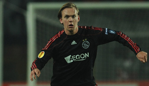 Siem de Jong erzielte beide Treffer für Ajax Amsterdam