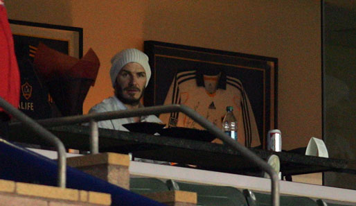 David Beckham zog sich in der Serie A einen Achillessehnenriss zu