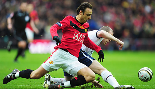 Dimitar Berbatov spielt seit 2008 für Manchester United