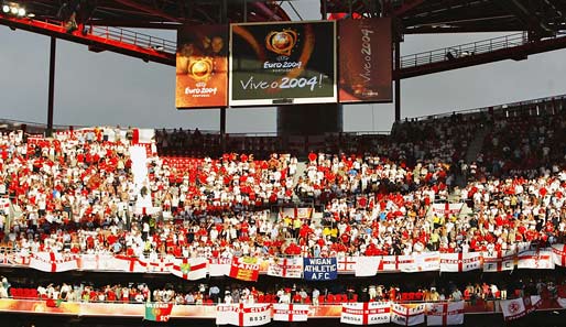 Nicht alle englischen Fans sorgten bei der EM 2004 für Ausschreitungen