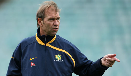 Pim Verbeek trainiert seit Ende 2007 die Nationalmannschaft Australiens