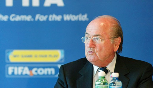 Fifa-Präsident Joseph Blatter fungiert im Togo-Konflikt als Vermittler