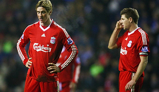 Die wichtigsten Figuren beim FC Liverpool: Fernando Torres (l.) und Steven Gerrard