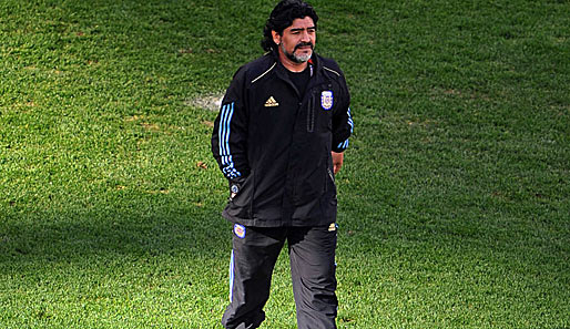 Zukunft offen: Diego Maradona