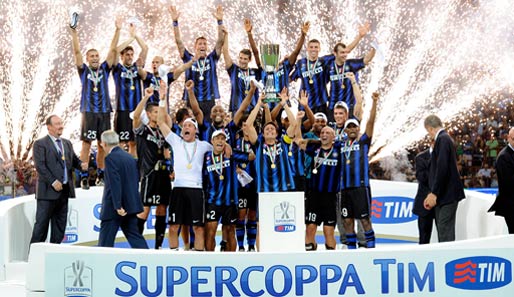 Inter Mailand konnte in dieser Saison mit dem Gewinn der Supercoppa bereits einen Titel feiern