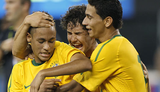 Neymar steht seit 2009 für den FC Santos auf dem Feld