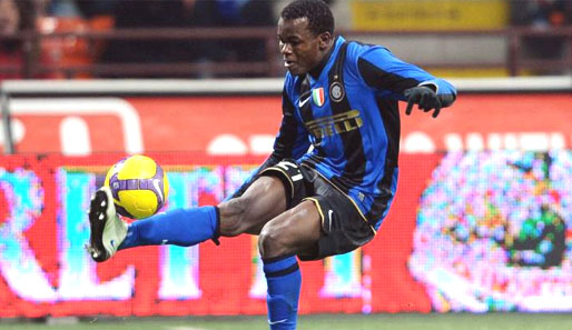 Victor Obinna war zuletzt an den FC Malaga ausgeliehen, ist jetzt zurück bei Inter und trifft