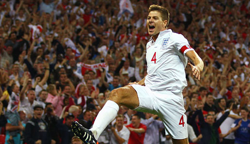 Erzielte in 84 Länderspielen für England 17 Treffer: Liverpools Steven Gerrard