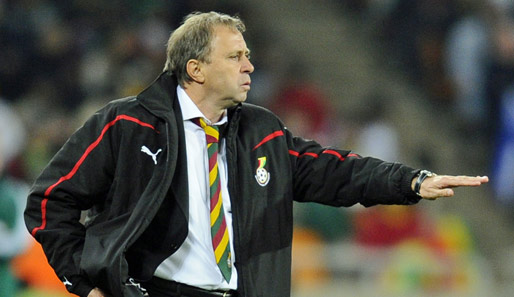 Der Serbe Milovan Rajevac ist als Nationaltrainer Ghanas zurückgetreten