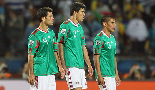 Rafael Marquez (l.) und Co. sind trotz Boykott-Drohung für ein Testspiel Mexikos nominiert worden