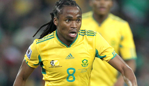Siphiwe Tshabalala schoss das erste Tor bei der Weltmeisterschaft in Südafrika