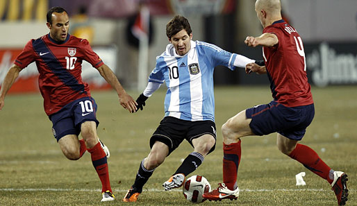 Ohne Lionel Messi kam Argentinien gegen Costa Rica nicht über ein torloses Remis hinaus