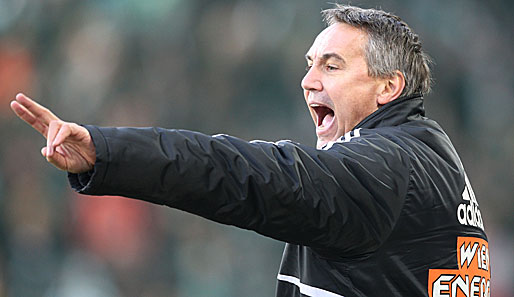 Peter Pacult wurde als Cheftrainer von Rapid Wien entlassen