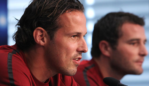 Marco Streller (l.) und Alexander Frei haben ihren Rücktritt aus der Nationalmannschaft erklärt