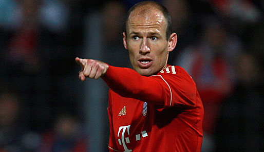 Arjen Robben vom FC Bayern wurde für die Länderspiele der Niederländer nominiert