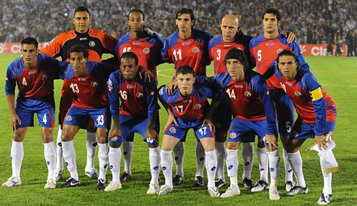 Werden an der Copa America teilnehmen: die Nationalspieler Costa Ricas