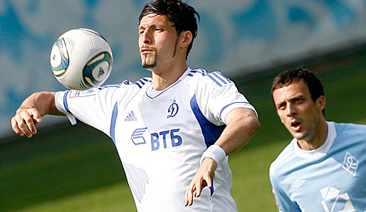 Kevin Kuranyi bereitete Andrej Woronins Siegtreffer für Dynamo Moskau vor