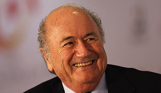 FIFA-Präsident Sepp Blatter kann auf die Unterstützung des afrikanischen Verbands bauen