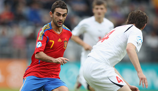 Spaniens Adrian Lopez ist mit bislang fünf Treffern bester Torschütze der U-21-EM