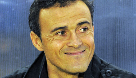 Luis Enrique hat gut lachen: Der scheidende Coach von Barca B ist in Europa heißbegehrt