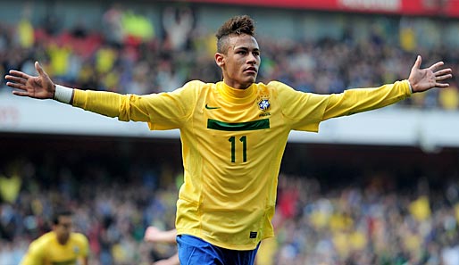 Neymar spielt derzeit mit Brasilien bei der Copa America in Argentinien