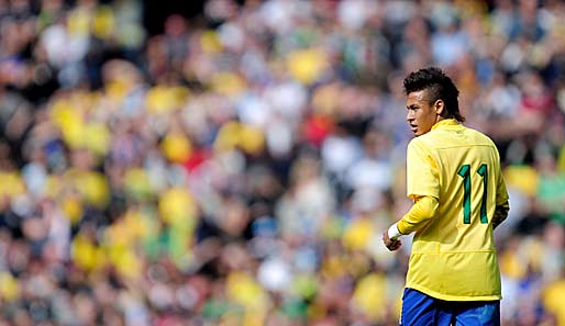 Auch Jungstar Neymar konnte beim 0:0 gegen Venezuela keine Ausrufezeichen setzen